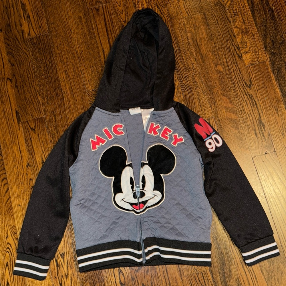 Mickey Zip up Hoodie in 4T